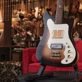 Ronin “Kay” Mod Shop Electric Guitar – 2 Tone Burst – 1 Gold Foil Pickup & 1 Speedster Pickup