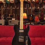 Shabat Lion T-Style Relic’d Electric Guitar in Black with a Black Guard (#384) – Alder & Lollar Imperial and J Street Pickups!