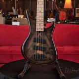 Roscoe LG3000 4 String Bass – With Beautiful Buckeye Burl Top and Bartolini Preamp!