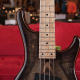 Roscoe LG3000 4 String Bass – With Beautiful Buckeye Burl Top and Bartolini Preamp!