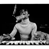 Stevie Wonder, 1974 by Al Satterwhite – 48″x72″ Archival Frame 8 of 25 Handsigned!