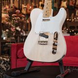 Rutters T Style Electric Guitar – In Mary Kaye White with Budz Pickups!