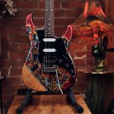 James Tyler ‘Burning Water’ Finish Electric Guitar – with Bare Wood Arm Contour – Brand New In Stock!