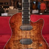 Versoul Henry Custom Electric Guitar #0524 – with Visa Birch Burl Top, Namm Demo!