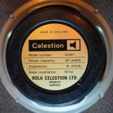 Vintage 1970s Celestion Rola G12H 30w16ohm Blackback 55hz Speakers PAIR