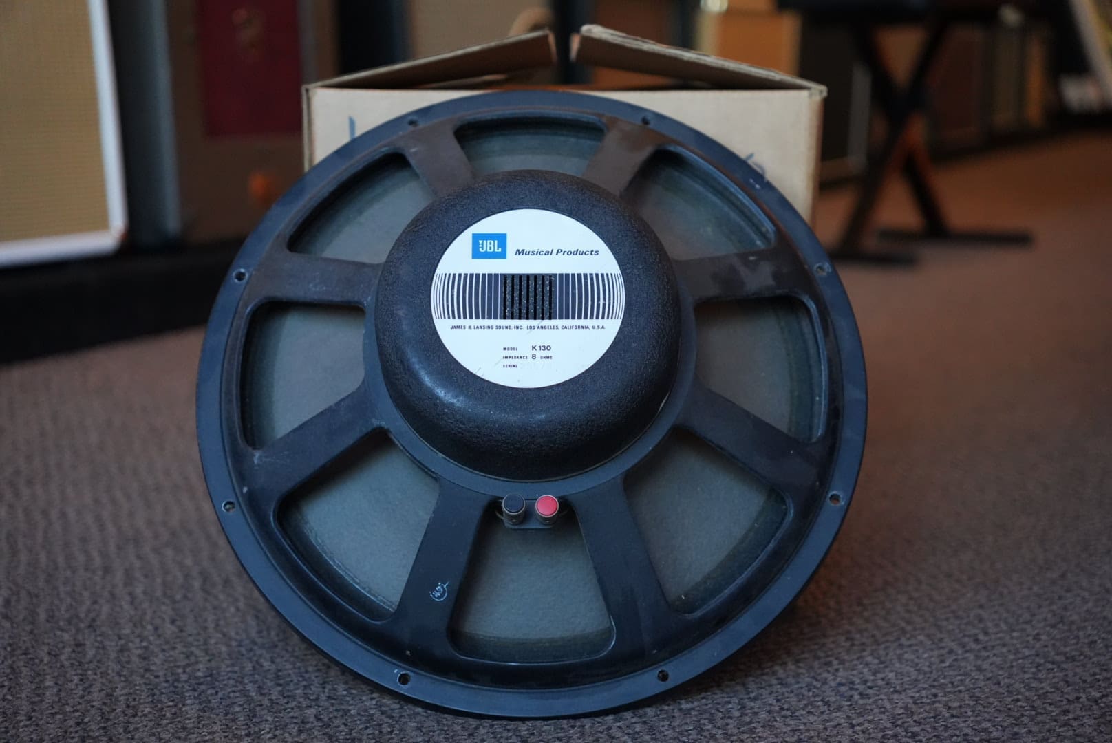 JBL K130 -- 8ohm 12