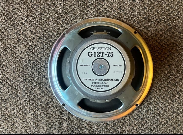 Celestion G12T-75 -- 75 Watt 16ohm 12