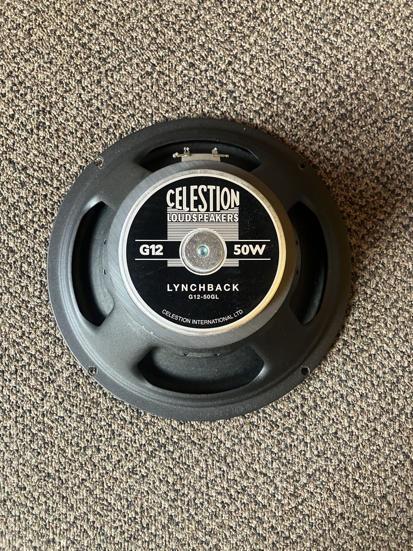 Celestion G12-50GL — Lynchback — 50 watts 8ohm 12″ – LA Vintage Gear