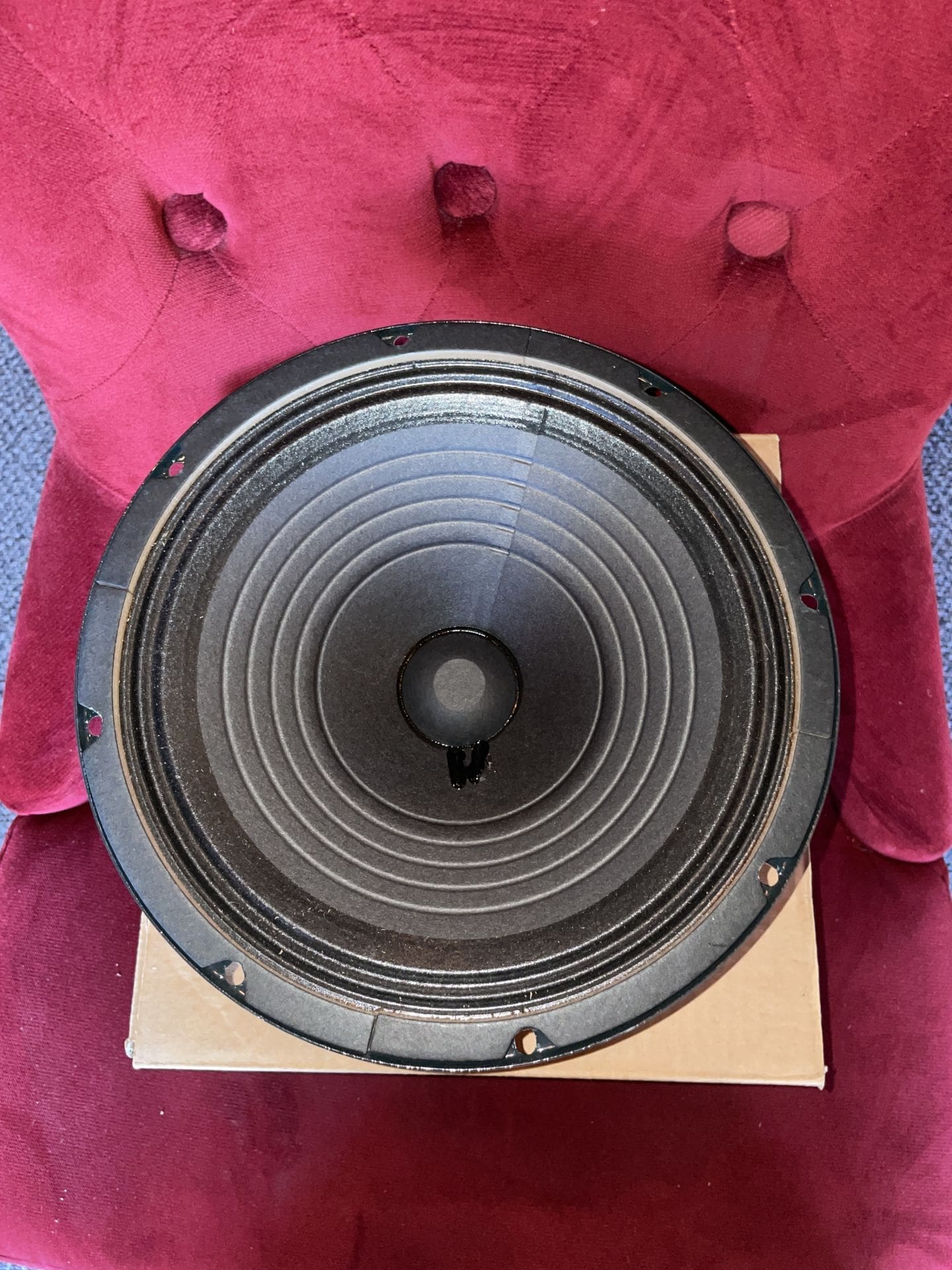 Jensen C10R Vintage Ceramic 10" 25-Watt 8ohm Green Guitar Speaker - Image 4