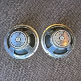 PAIR – 1980s Rola Celestion G12-65 T3054 Speaker 12″ / 15 ohm