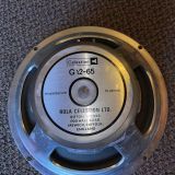 PAIR – 1980s Rola Celestion G12-65 T3054 Speaker 12″ / 15 ohm