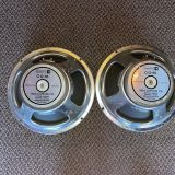 PAIR Rola Celestion G12-65 15ohms 1981