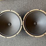 Pair of Vintage Jensen Blue Frame P15Q 15″ 8ohm Speakers – 1958