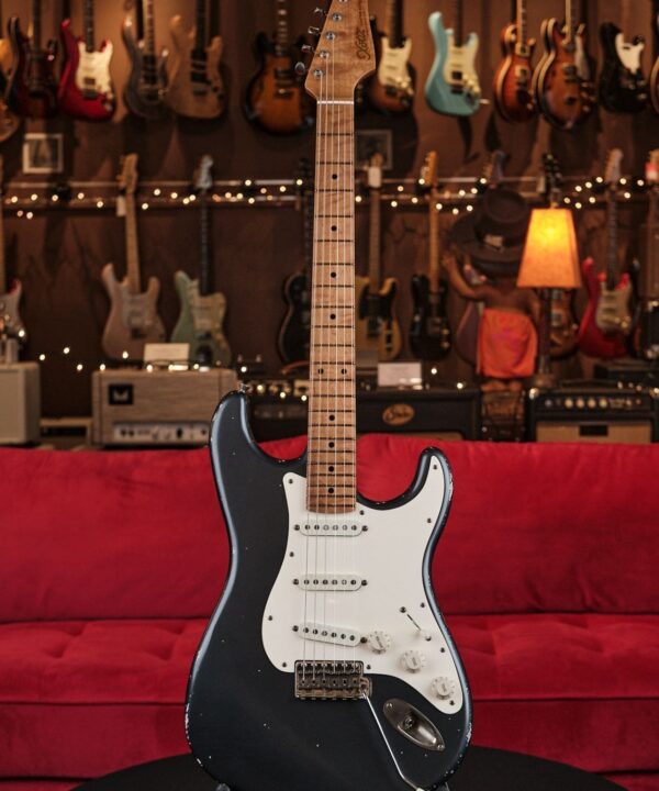 Xotic XSC-1 S-Style Relic’d Electric Guitar – Charcoal Frost Finish #3704 -  One of Ten We Just Got In!