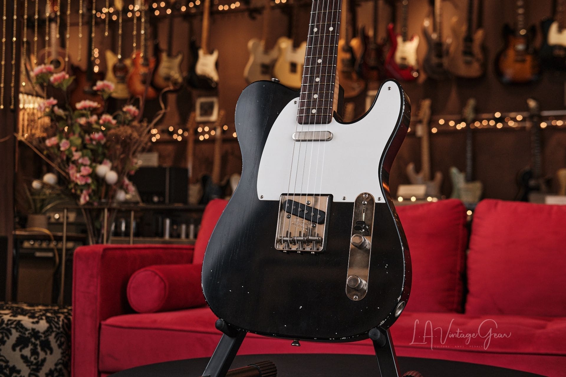 Xotic XTC-1 T-Style Relic'd Electric Guitar – Black Finish