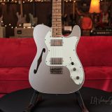 Xotic XTC-TL T-Style Relic’d Electric Guitar – Silver Metallic Finish Double Bound Thinline #3706-  One of Ten We Just Got In!