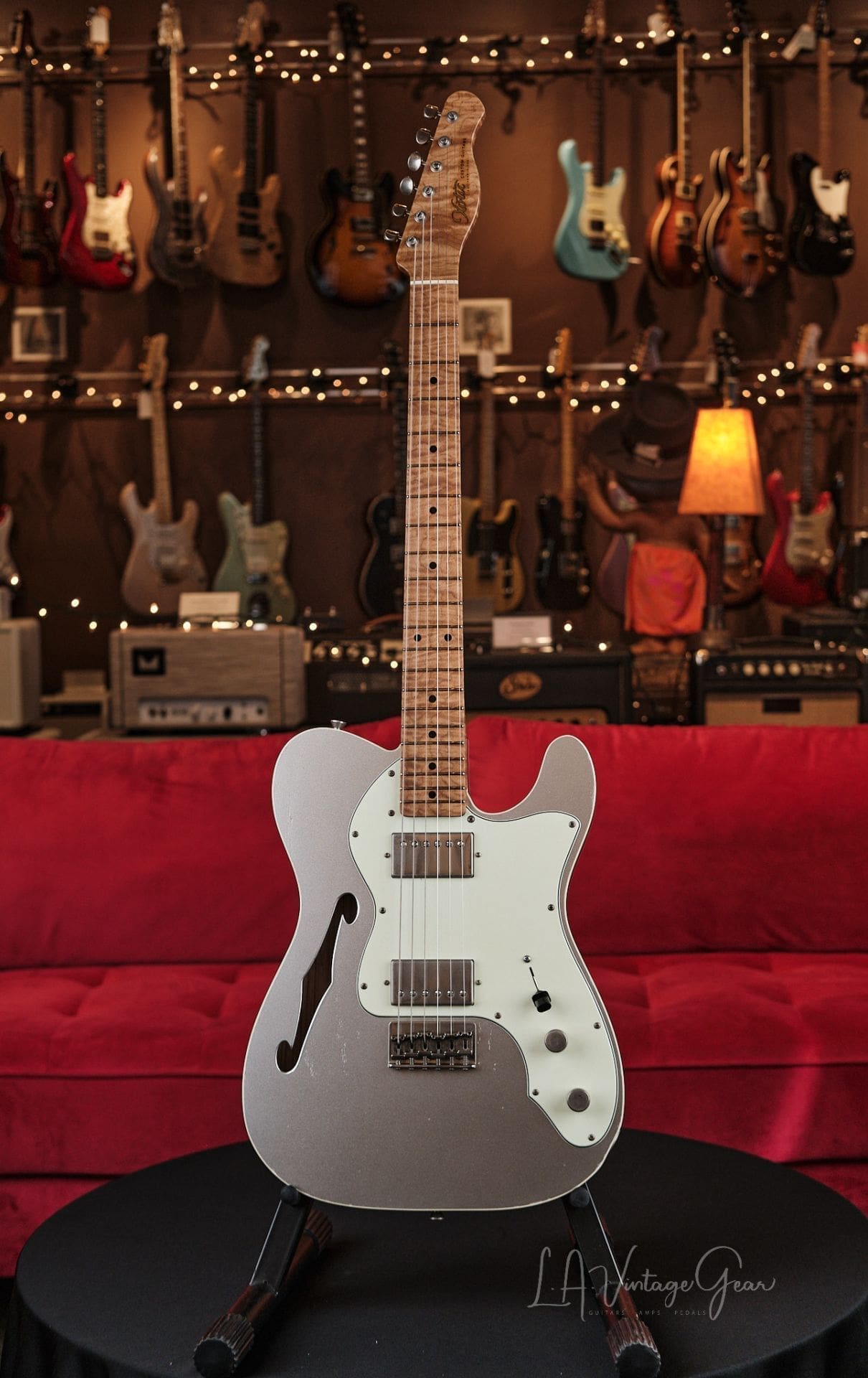 Xotic XTC-TL T-Style Relic'd Electric Guitar – Silver Metallic
