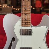 Xotic XTC-TL T-Style Relic’d Electric Guitar – Silver Metallic Finish Double Bound Thinline #3706-  One of Ten We Just Got In!