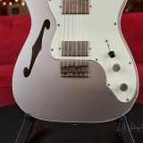 Xotic XTC-TL T-Style Relic’d Electric Guitar – Silver Metallic Finish Double Bound Thinline #3706-  One of Ten We Just Got In!