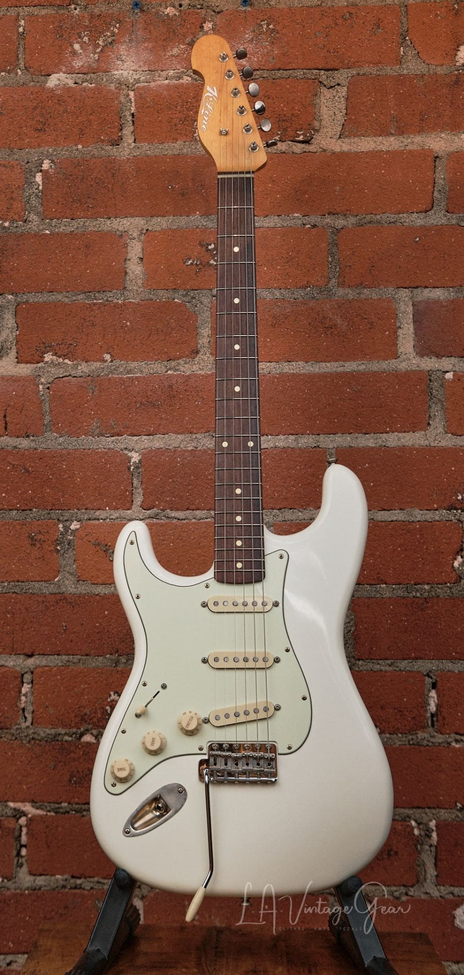 K-Line Springfield S-Style Electric Guitar - Olympic White