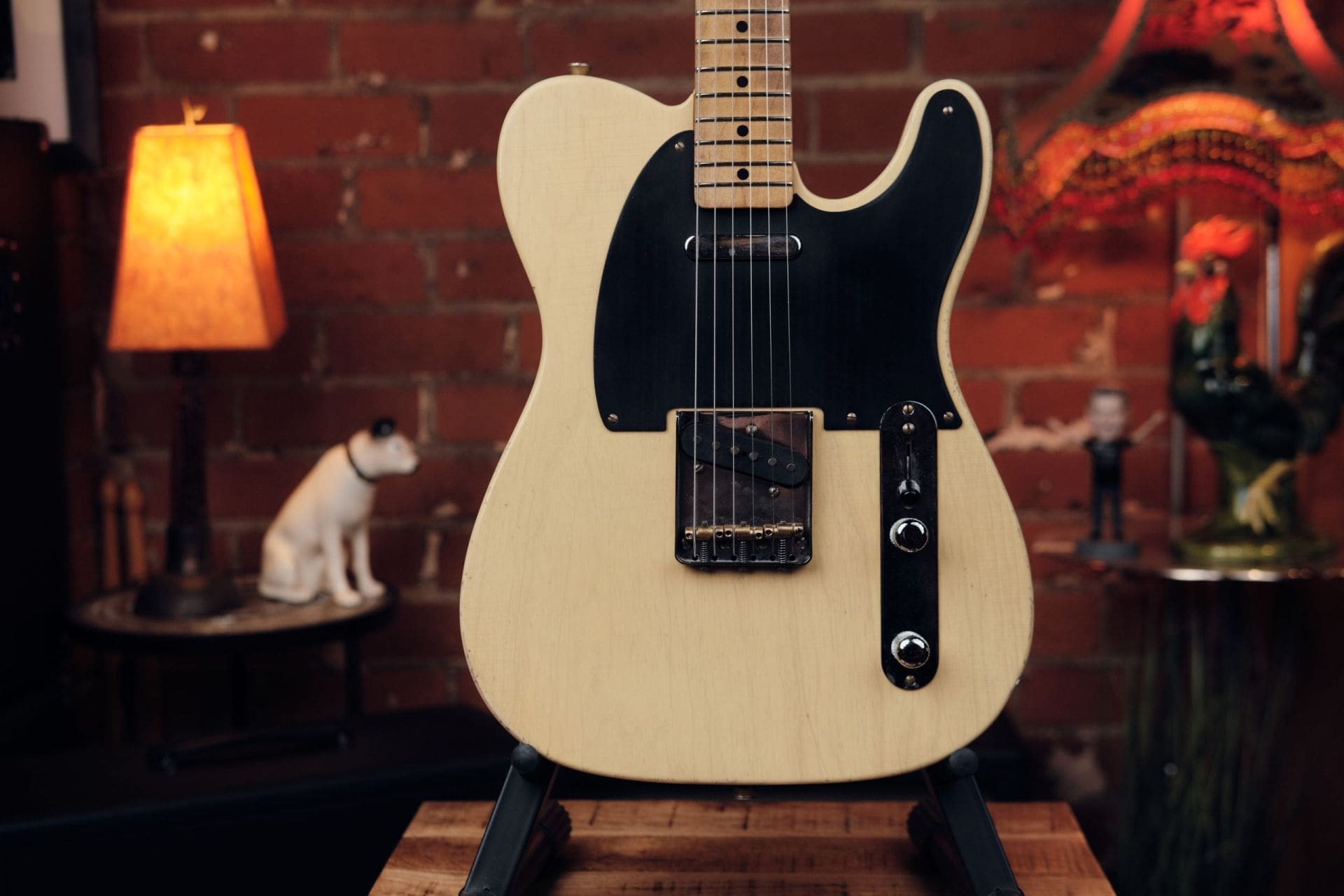 Mario Martin "Model T" Electric Guitar - Relic'd Nocaster Finish & Fralin Pickups! - Image 2
