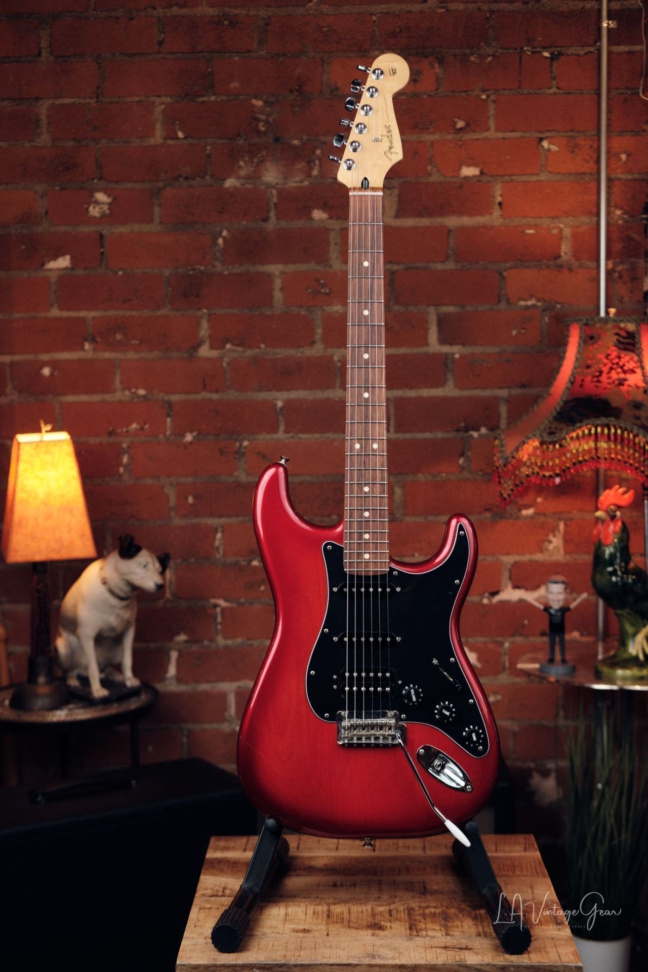 2021 Fender Player Stratocaster HSS - In Candy Red Burst! • LA