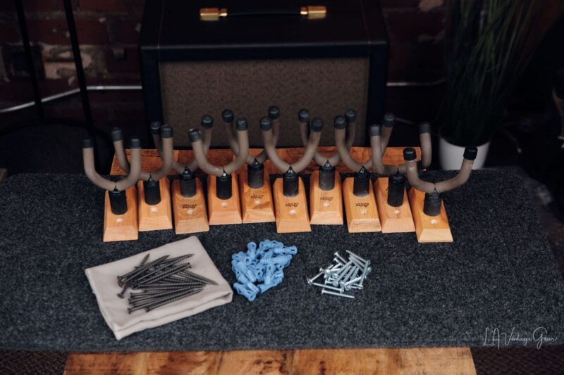 Bundle of 10 String Swing Guitar Hangers - With Mounting Hardware!