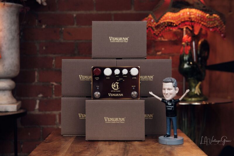 Vemuram SPIRITONE Pedal - Char Signature!