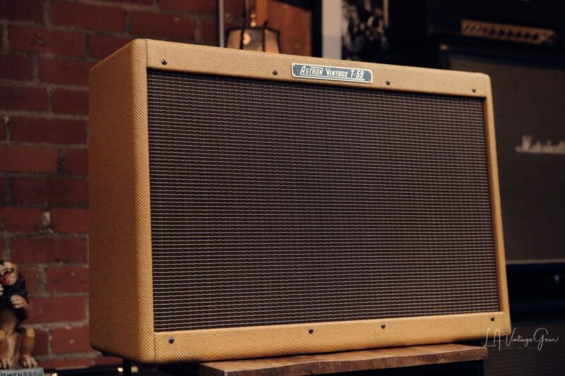 Astron Vintage T-59 Combo Amp - Mesmerizing Tweed Twin Tone!