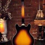 Eastman T386 Semi-Hollow Electric Guitar – Classic Sunburst with Hardshell Case!
