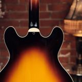Eastman T386 Semi-Hollow Electric Guitar – Classic Sunburst with Hardshell Case!
