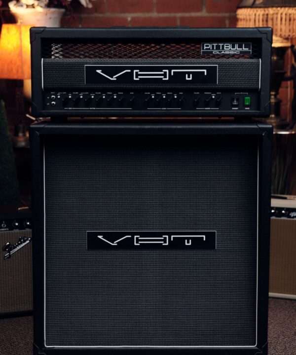 VHT Pittbull Classic 100 – 3-Channel, 100-Watt EL34 Tube Head and 4x12 Cabinet - with Footswitch!