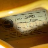 1967 Epiphone Riviera – With Patent # Mini Humbuckers!