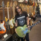 Rock N Roll Relics Lightning – In A Beautiful Gold Sparkle Finish – Roger Raskin Owned!