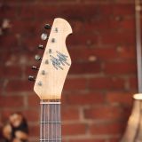Mario Martin “Model T” Electric Guitar – Double Bound Charcoal Frost & Fralin Pickups!