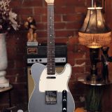 Mario Martin “Model T” Electric Guitar – Double Bound Charcoal Frost & Fralin Pickups!