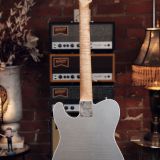 Xotic XTC-TL T-Style Relic’d Electric Guitar – Silver Metallic Finish Double Bound Thinline #3958!