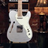 Xotic XTC-TL T-Style Relic’d Electric Guitar – Silver Metallic Finish Double Bound Thinline #3958!
