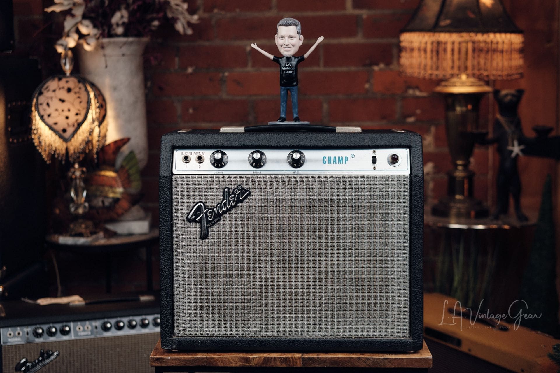 1979 Fender Champ 1x8 Combo Amp - Just Serviced! • LA Vintage Gear