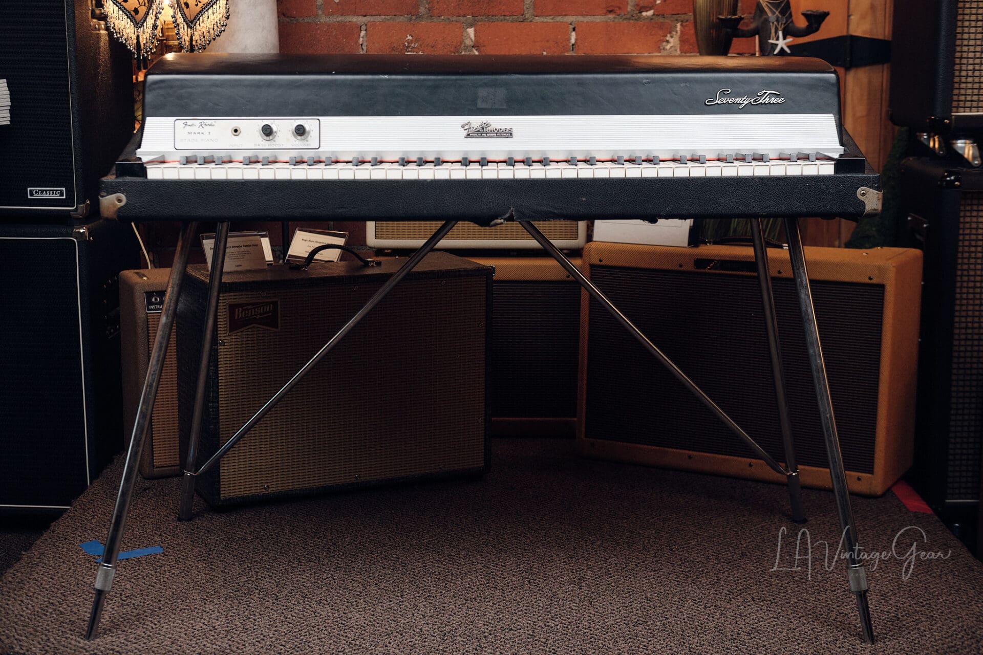 1973 Fender Rhodes Mk. 1 Stage 73 - Great Player! • LA Vintage Gear