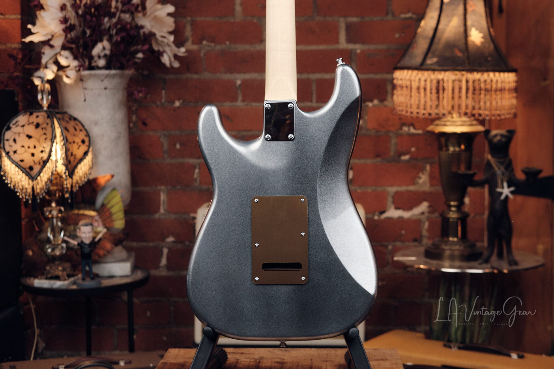 Taey Kang Modern S - Aluminum Finish with Lollar Super-Caster Pickups! - Image 6