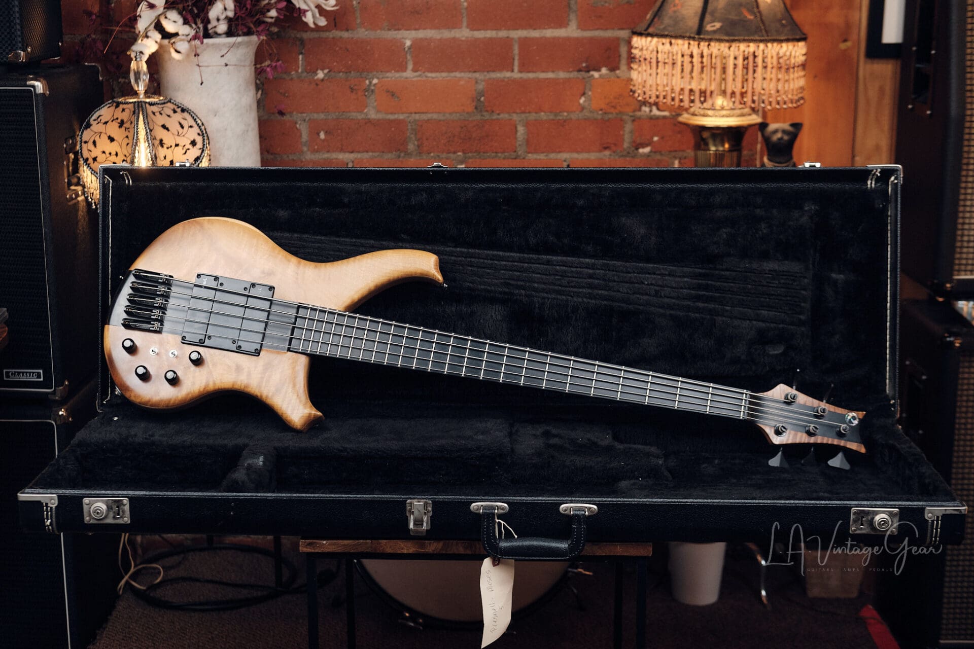 Presnell 5 String Bass - Graphite Set Neck! - Image 15