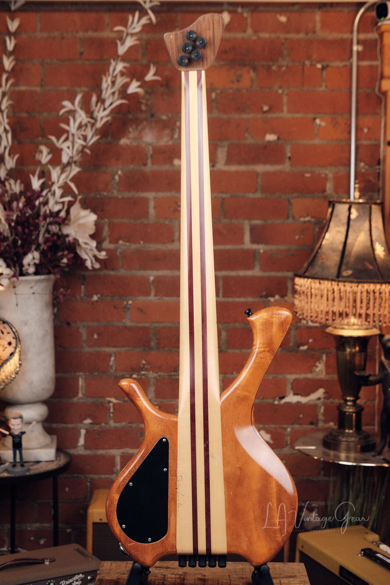 Laurus Quasar 5 String Fretless Bass - With Bartolini Pickup! - Image 11