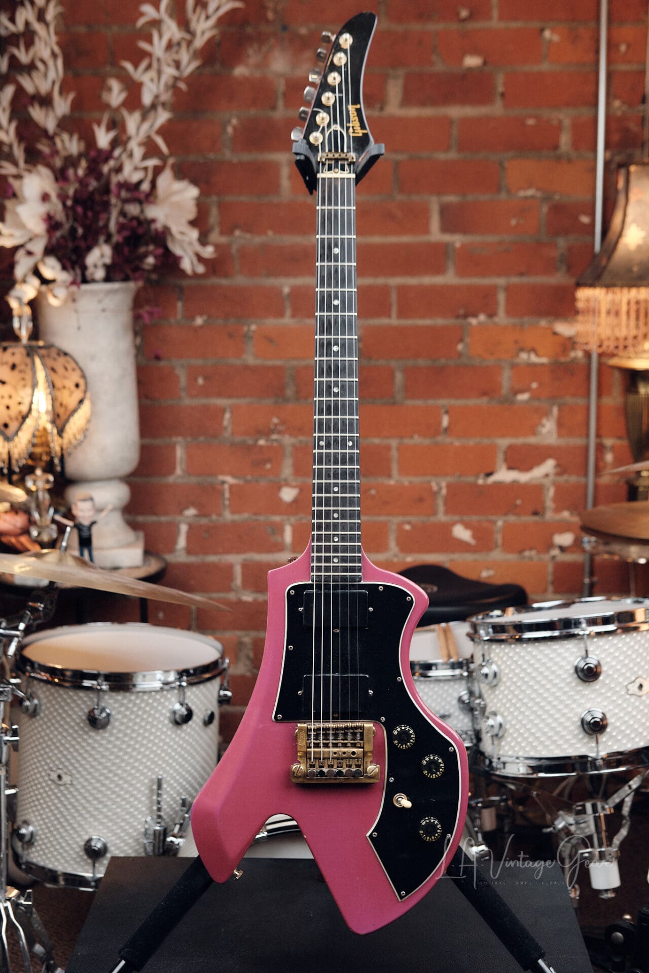 キャプテンフューチャー 昭和レトロ 6 1983 Gibson Futura – Gloss Purple Finish! • LA Vintage Gear