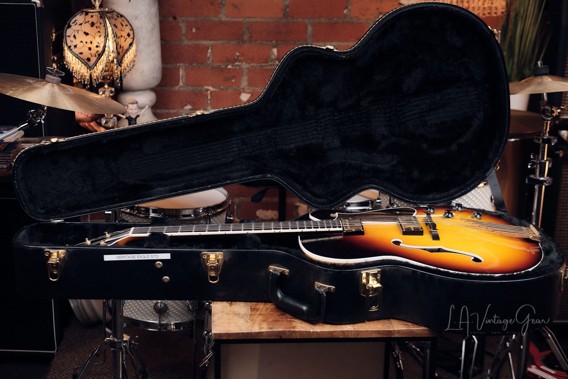 Heritage Eagle Standard Classic Electric Guitar – Classic Handcrafted Archtop! - Image 11