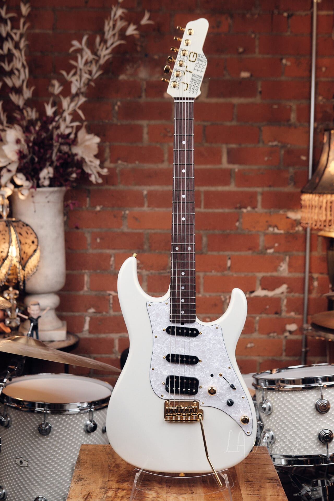 James Tyler Guitars JTG-Mk1 - White Pearl Metallic Finish! 1 of 2