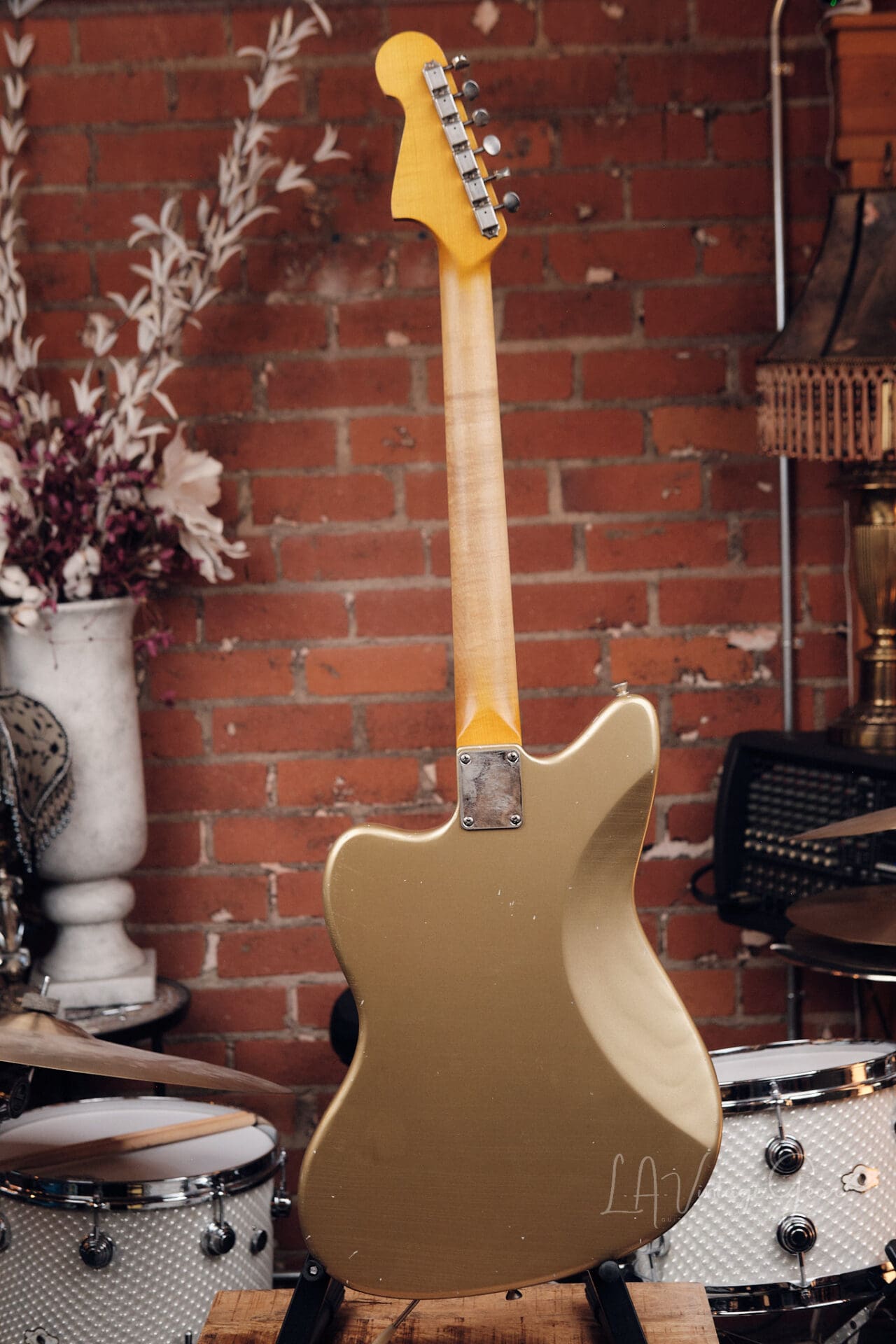 Lelah Custom Guitars 37JM - Firemist Gold with Avantguard! - Image 11