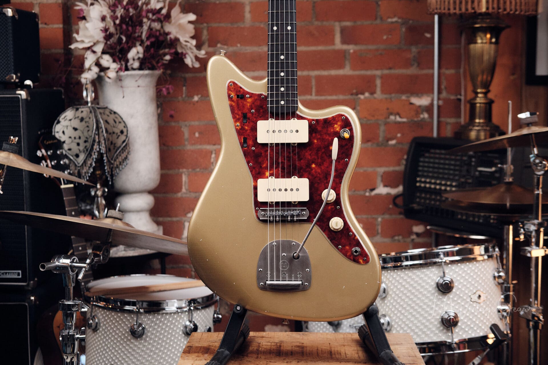 Lelah Custom Guitars 37JM - Firemist Gold with Avantguard! - Image 2