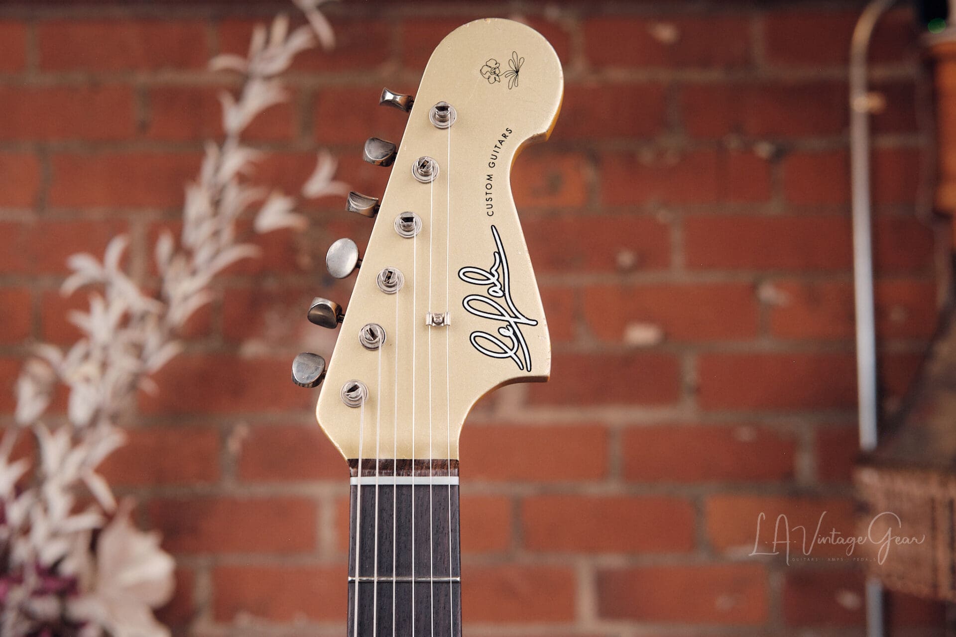 Lelah Custom Guitars 37JM - Firemist Gold with Avantguard! - Image 10