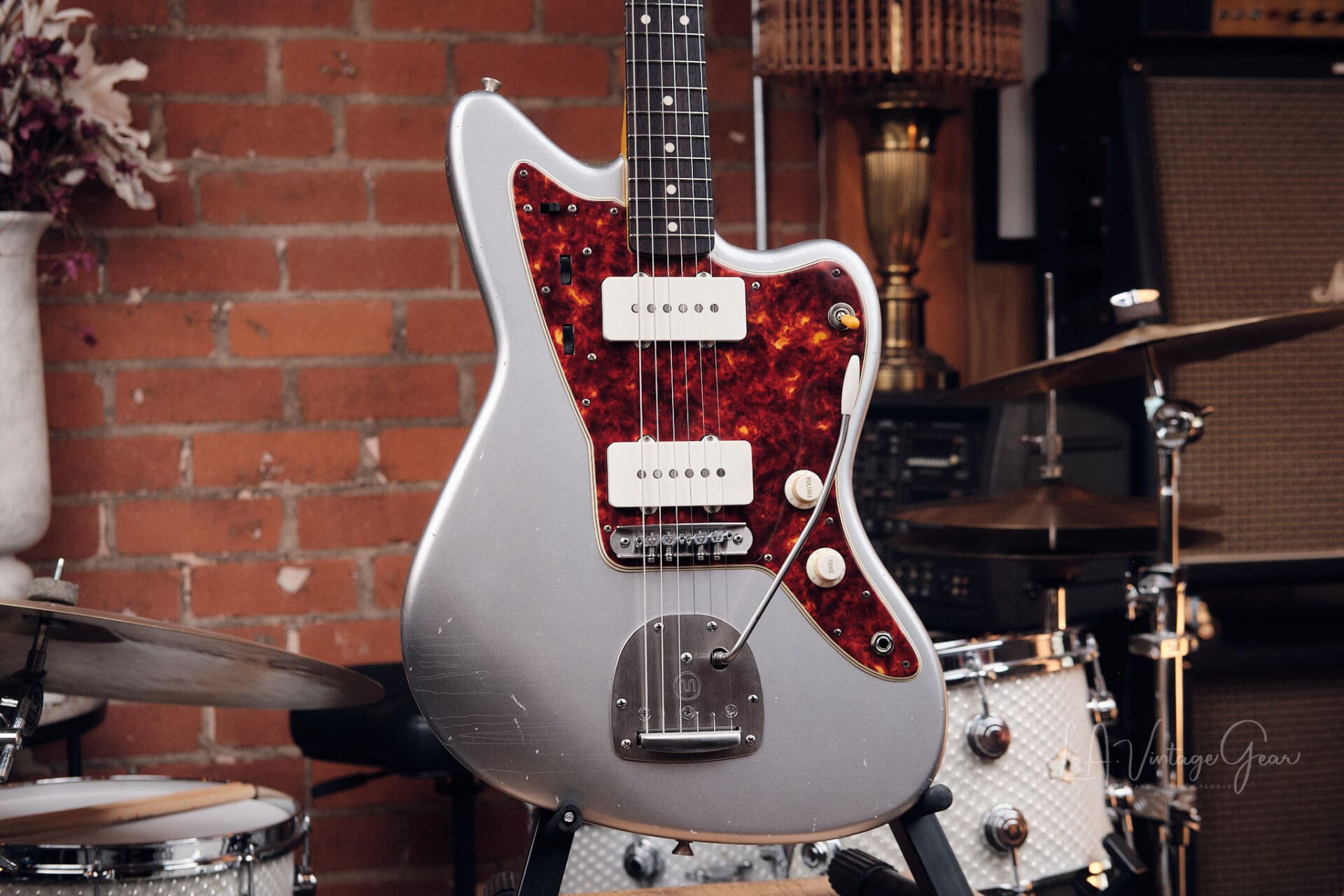 Lelah Custom Guitars 37JM - Inca Silver with Avanguard! - Image 3